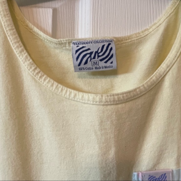 Yellow Pocket Tank - Picture 3 of 3